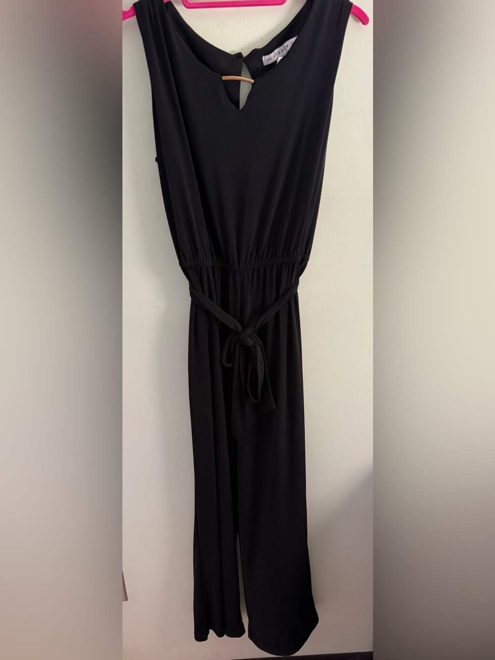 AA Studio Black Stretch Jumpsuit 8
